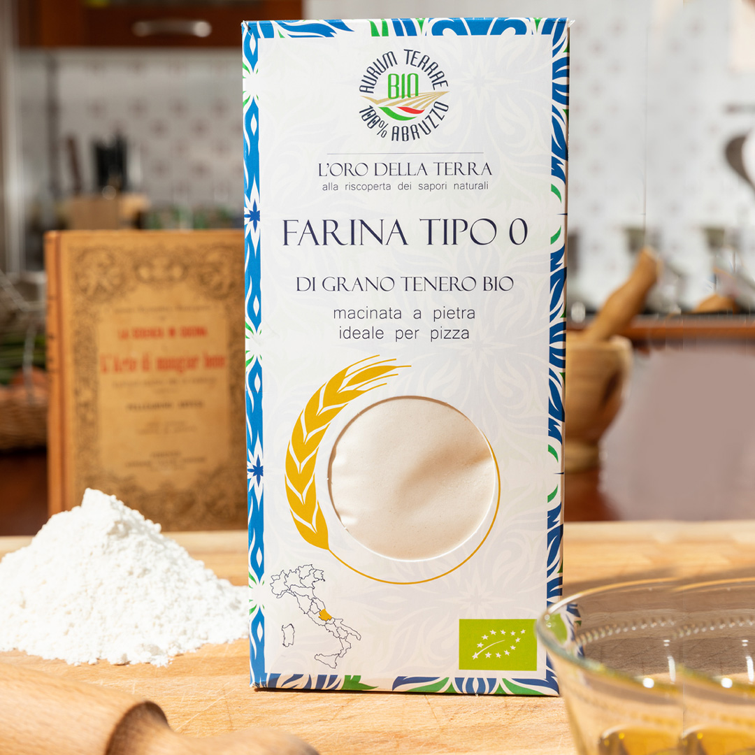 Farina Di Tipo 0 Di Grano Tenero Bio 1kg