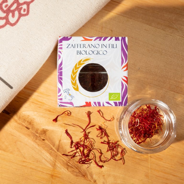 Organic Saffron of Abruzzo - Italian Traditional Taste